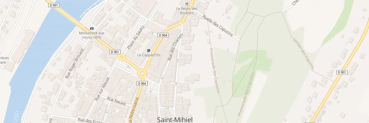 Plan du 20B Rue des Annonciades à Saint-Mihiel