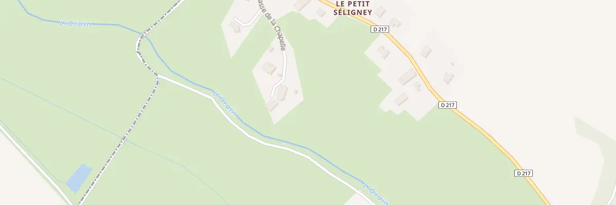 Plan du 3 Imp de la Chapelle à Villers-les-Bois
