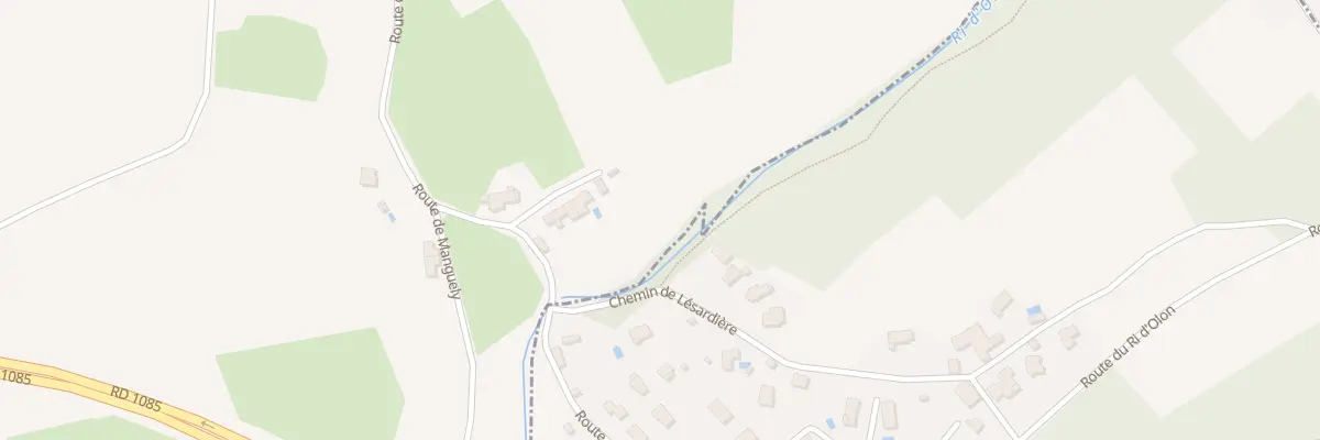 Plan du 530 Manguely à Charnècles