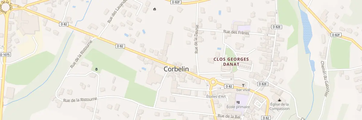 Plan du 503 Av de la Soie à Corbelin