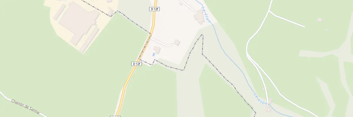 Plan du 111 Rte du Flon à Outriaz