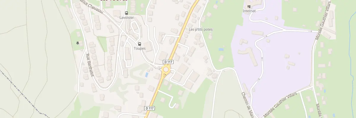 Plan du 625 Rte de Macornay à Lons-le-Saunier