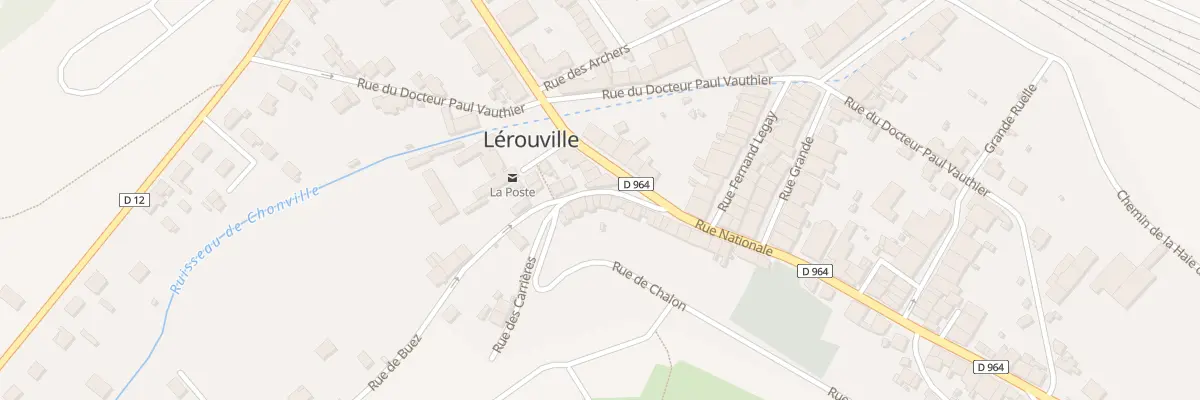 Plan du 9 Rue des Carrieres à Lérouville