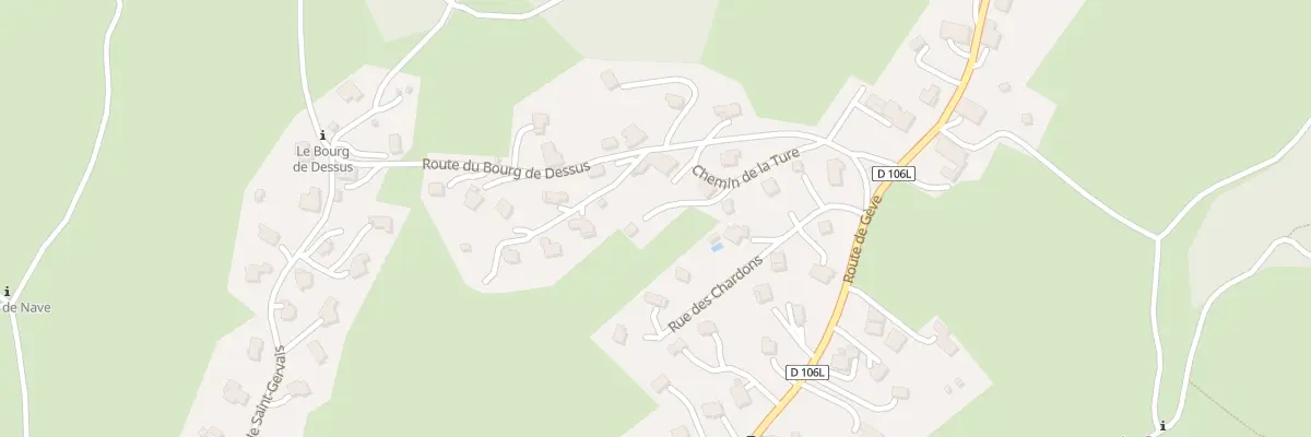 Plan du 73 Che de la Ture à Autrans-Méaudre en Vercors
