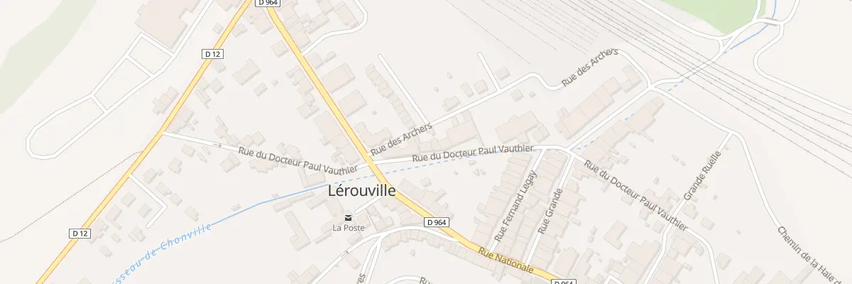 Plan du 32 Rue du Docteur Paul Vauthier à Lérouville