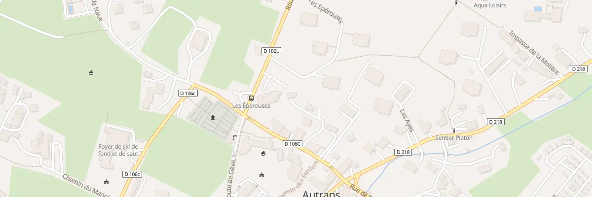 Plan du 88 Rue de la Galochère à Autrans-Méaudre en Vercors