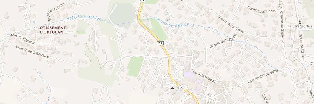 Plan du 5181 La Loubatiere à Cadolive