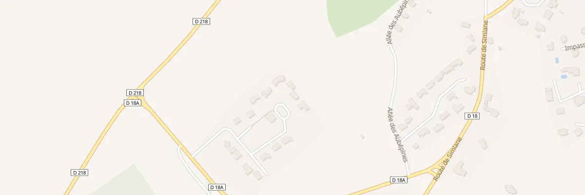 Plan du 14 Lot Les Genets à Revest-du-Bion