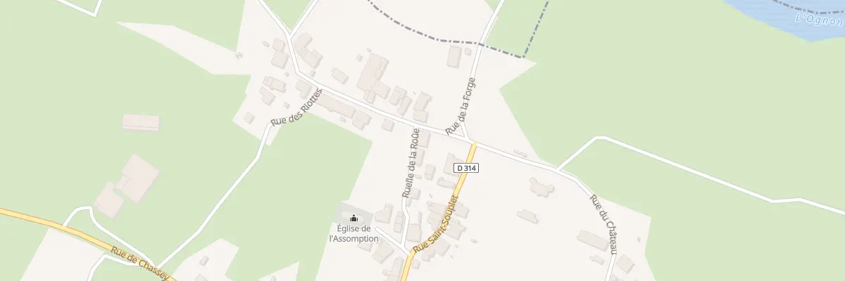 Plan du 3 Rue Basse à Mutigney