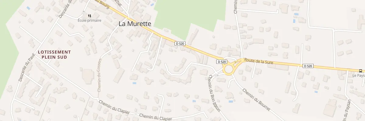 Plan du 20 Lot les Jardins du Centre à La Murette