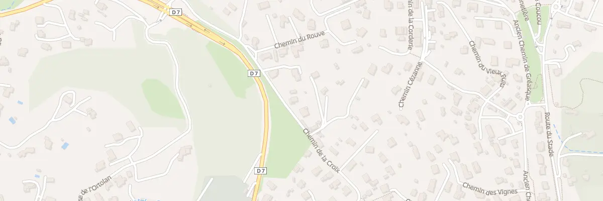 Plan du 9183 Les Rouvieres à Cadolive