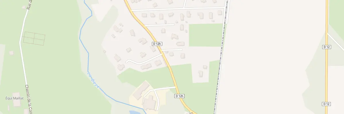 Plan du 697 Rte des Grands Moulins à Maillat