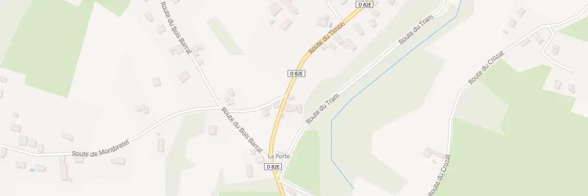 Plan du 627 Rte du Timon à Corbelin