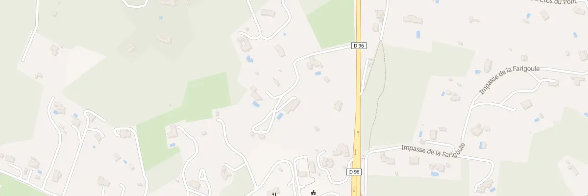 Plan du 6840 Les Laouvas à Fuveau