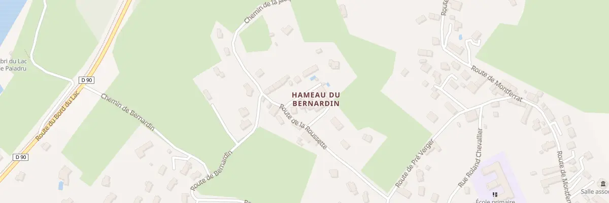 Plan du 22 Imp du Four a Pain à Bilieu