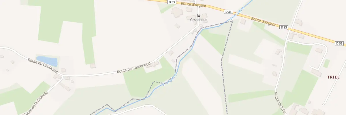 Plan du 310 Rte de Cessenoud au Bouchage
