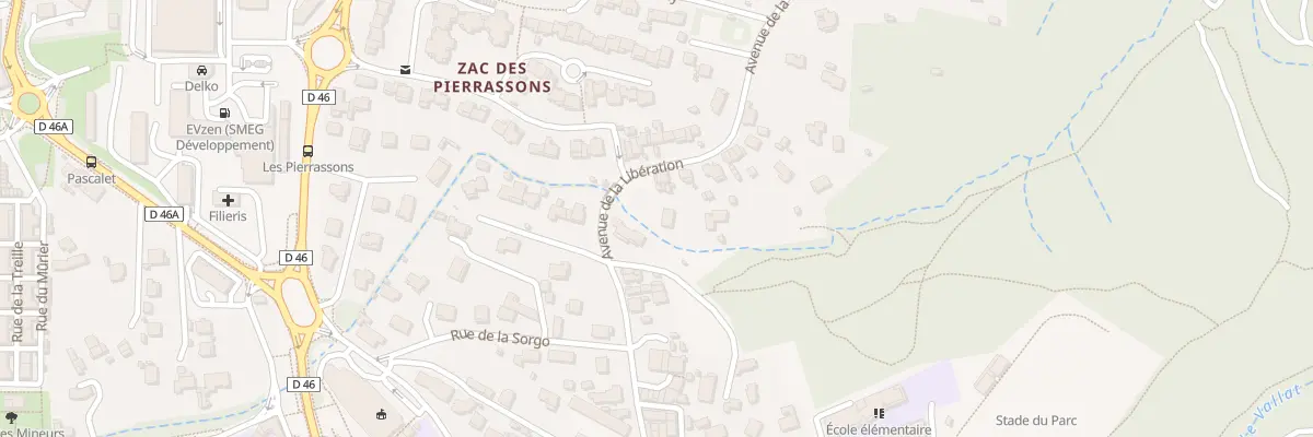 Plan du 5172 Les Bastides à Gréasque