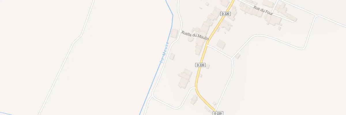 Plan du 9001 Meuvy Ouest à Breuvannes-en-Bassigny