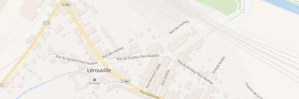 Plan du 24 Rue du Docteur Paul Vauthier à Lérouville