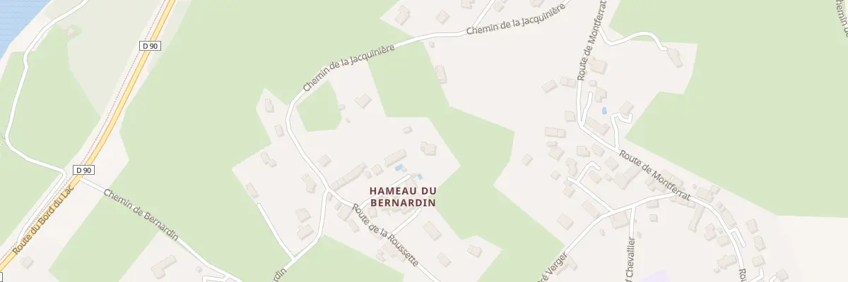 Plan du 80 Imp du Four a Pain à Bilieu