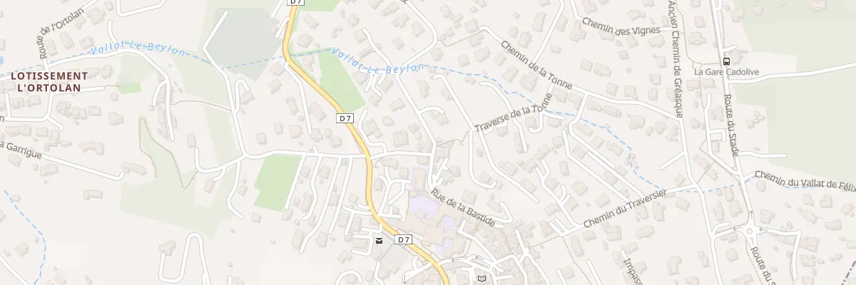Plan du 5189 La Loubatiere à Cadolive