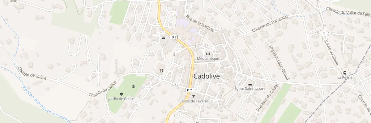 Plan du 5102 Le Village à Cadolive