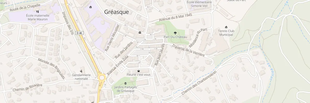 Plan du 5534 Le Village à Gréasque
