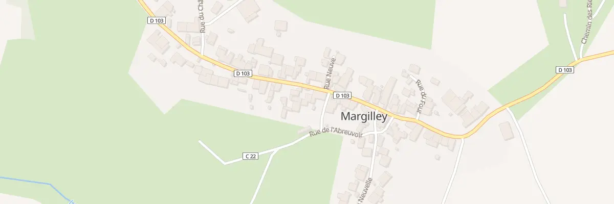 Plan du 9 Gr Grande Rue A Margilley à Champlitte