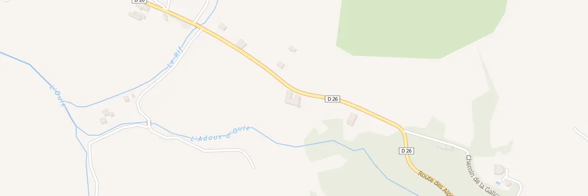 Plan du 5059 Devant Viere à Valdoule