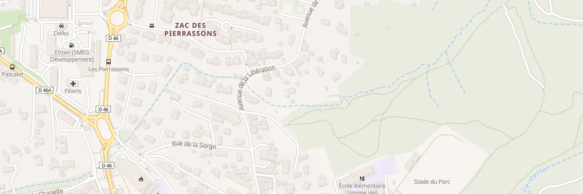 Plan du 5172 Les Bastides à Gréasque