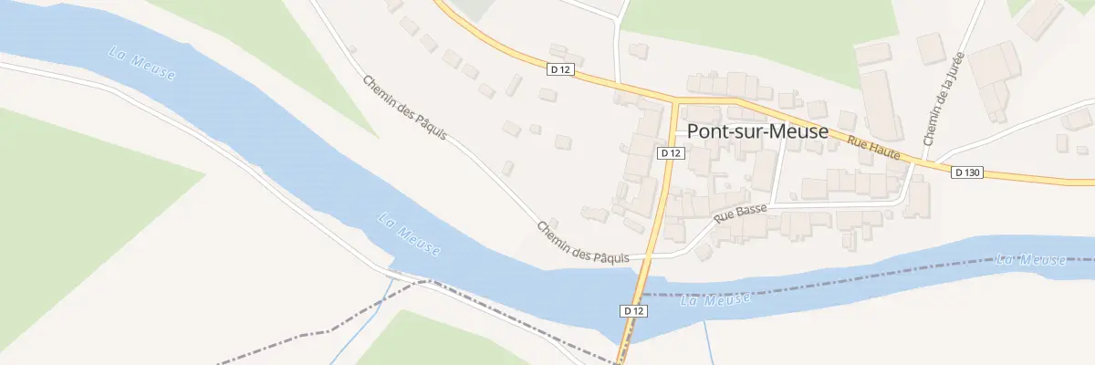Plan du 3 Rte de Mecrin à Pont-sur-Meuse