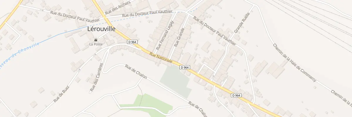 Plan du 55 Rue Nationale à Lérouville