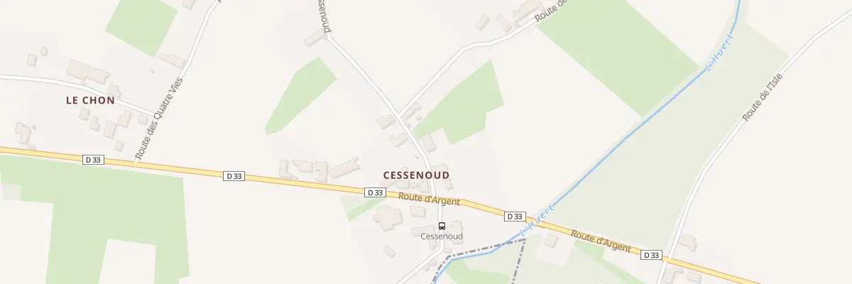 Plan du 560 Rte de Cessenoud au Bouchage