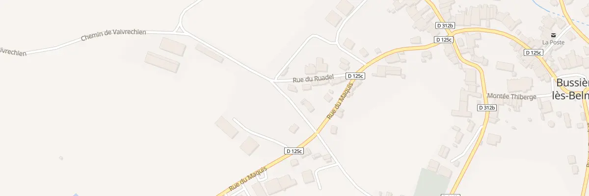 Plan du 5 Rue du Ruadel à Champsevraine