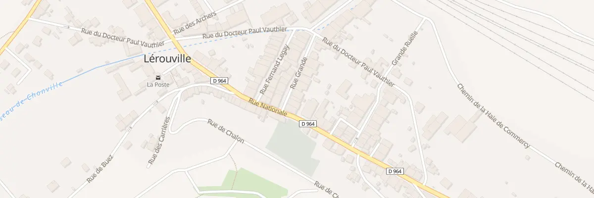 Plan du 4 Rue Grande à Lérouville
