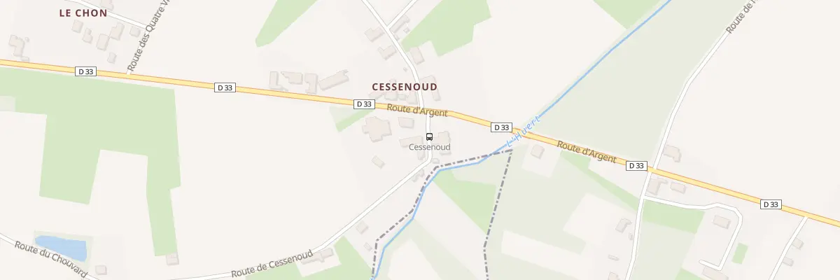 Plan du 465 Rte de Cessenoud au Bouchage