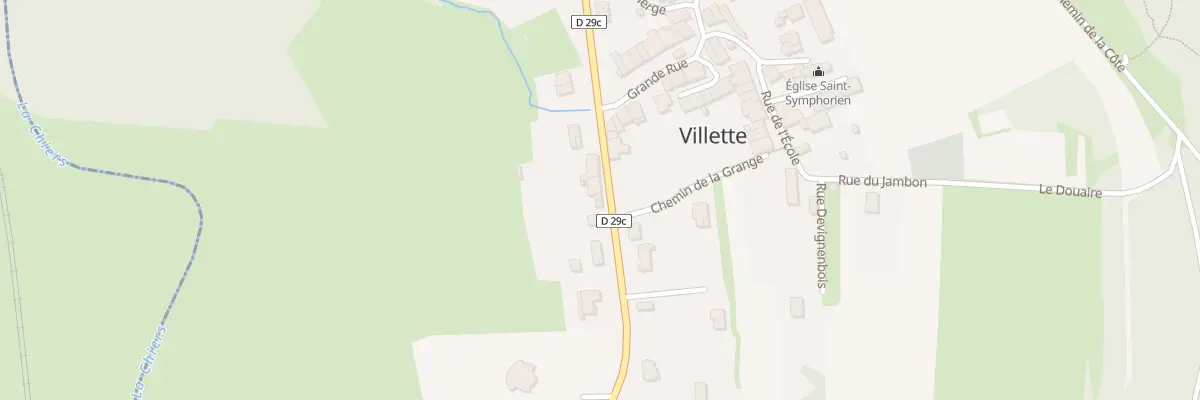 Plan du 6 Rte de Longuyon à Villette