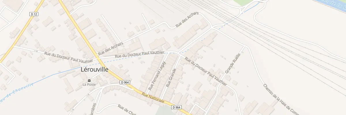 Plan du 18 Rue Fernand Legay à Lérouville