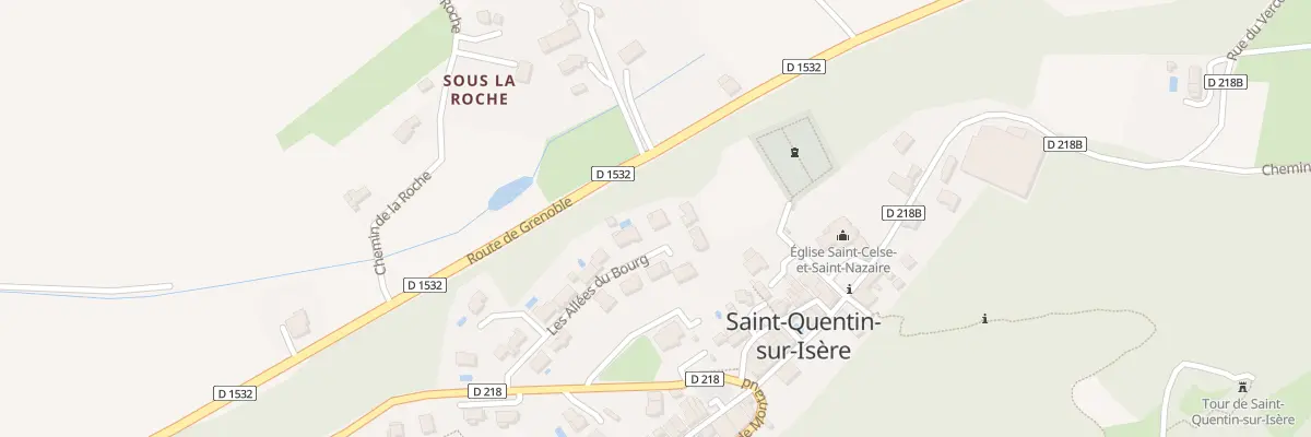 Plan du 453O Rte de Montaud à Saint-Quentin-sur-Isère