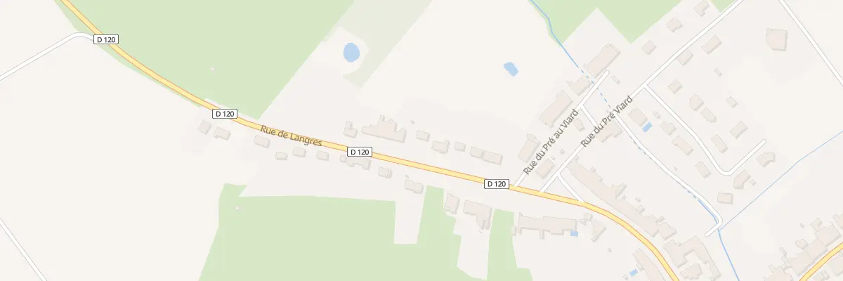 Plan du 40 Rue de Langres à Haute-Amance