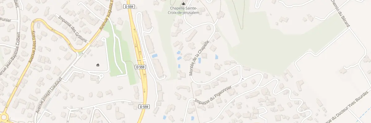 Plan du 31 Mte de la Chapelle à Cassis