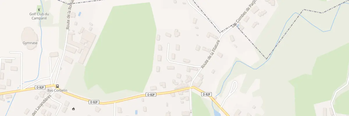 Plan du 112 Imp du Clos de Beauregard à Corbelin
