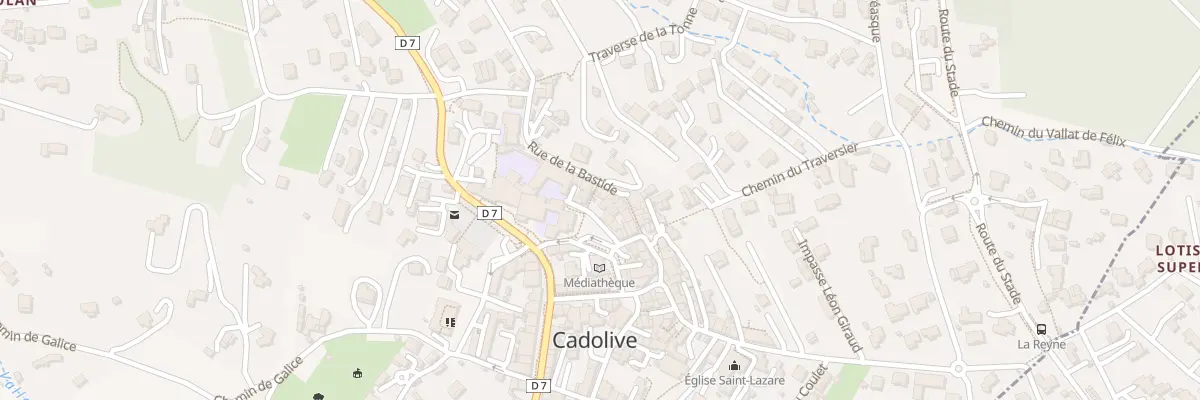 Plan du 5155 Le Village à Cadolive
