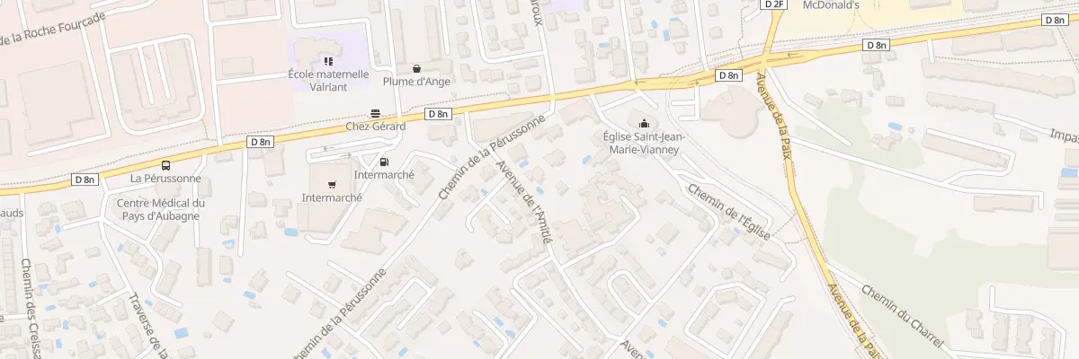 Plan du 43 Av de l’Amitié à Aubagne