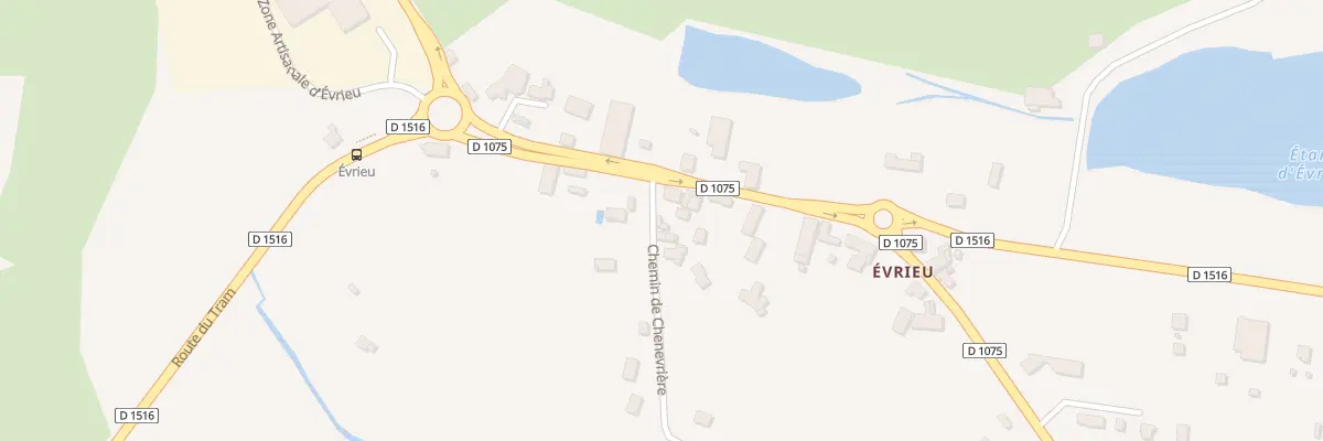 Plan du 25 Che de Chenevrière à La Bâtie-Montgascon