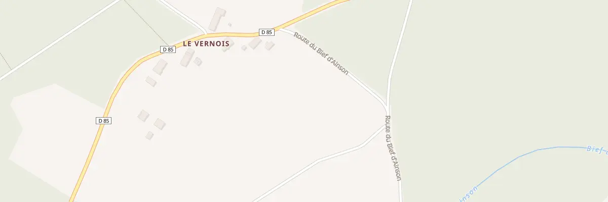 Plan du 3 Rte du Vernois au Chateley