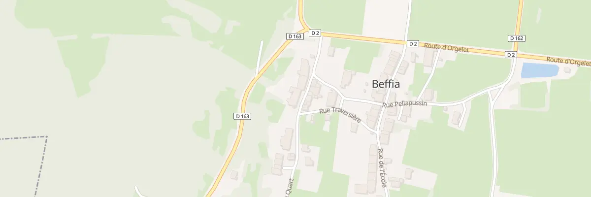 Plan du 4 Rue du Quart à Beffia