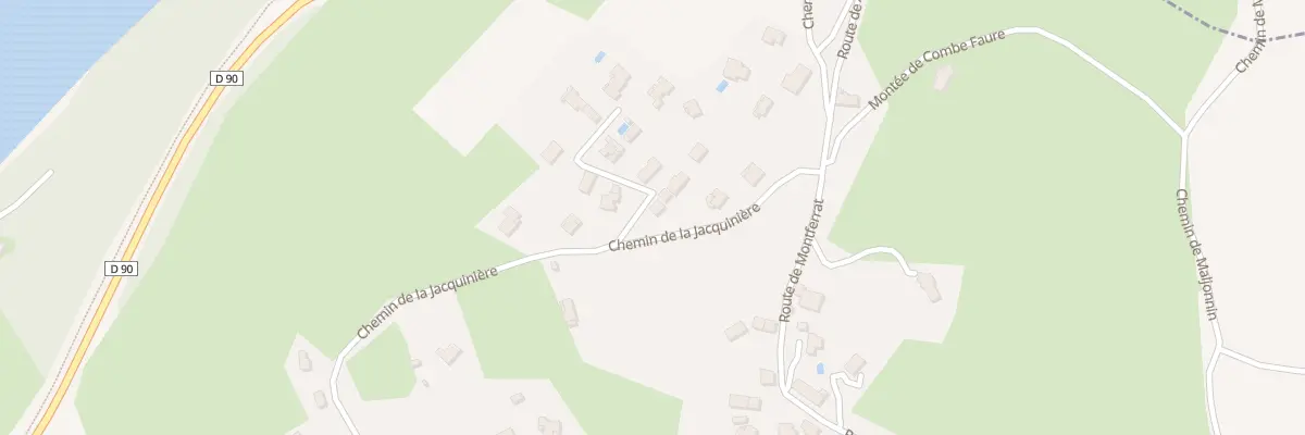 Plan du 48 Imp de Larchat à Bilieu
