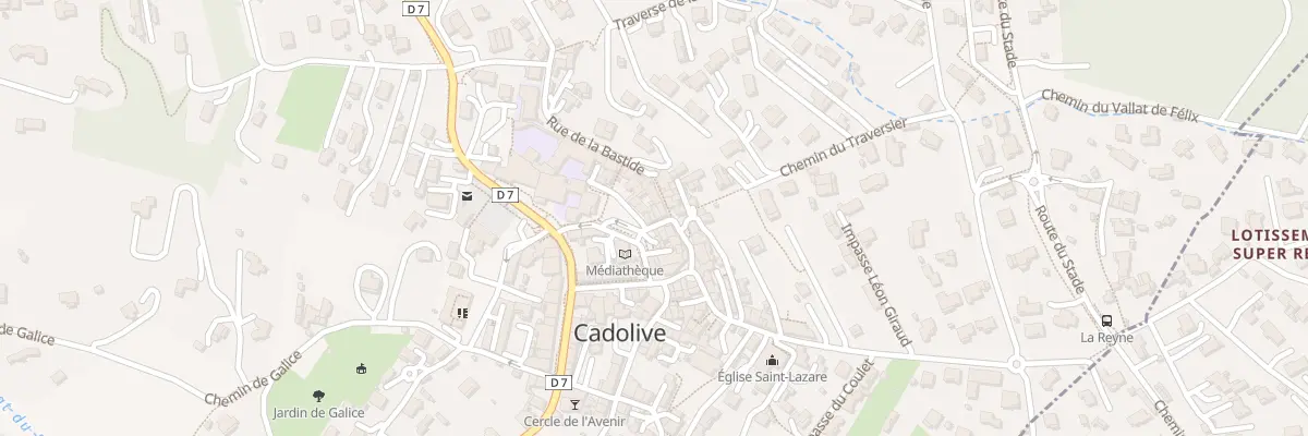 Plan du 5145 Le Village à Cadolive