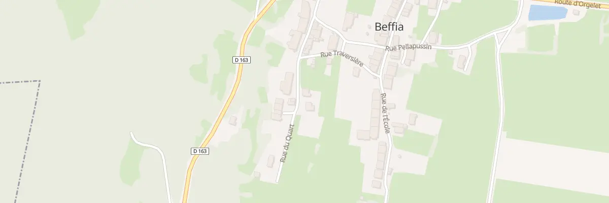 Plan du 7 Rue du Quart à Beffia